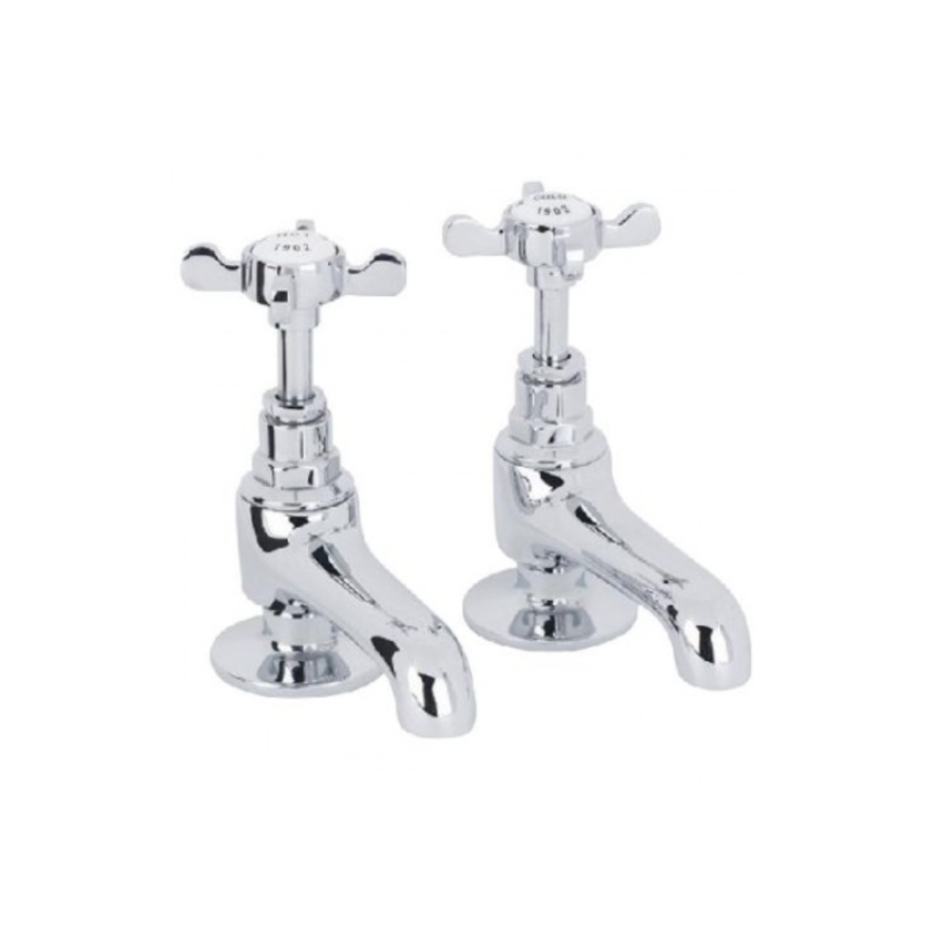 Edwardian Crosshead Basin / Bath Taps