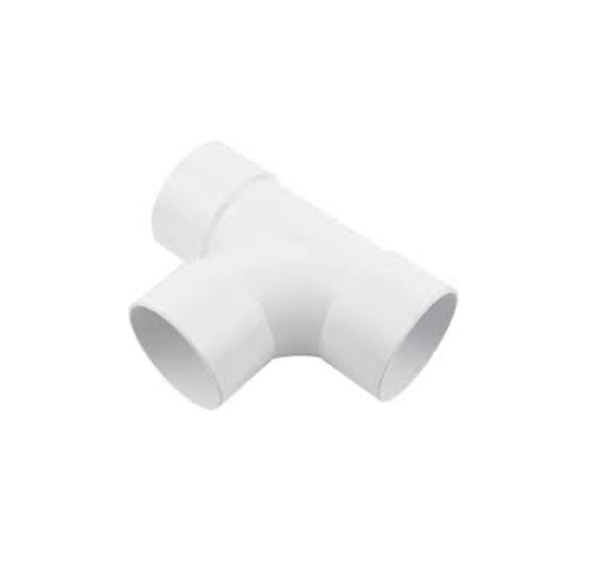 50mm ABS Waste Equal Tee