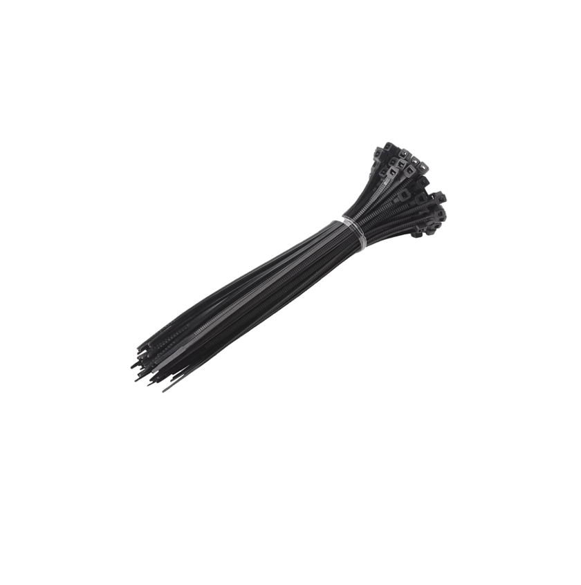 Black Cable Ties 300mm (100)