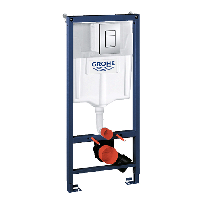 GROHE Rapid 3in1 WC Frame w/ Chrome Plate