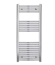 Load image into Gallery viewer, Curved Towel Warmer Chrome H:1200mm W:500mm
