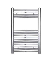 Load image into Gallery viewer, Curved Towel Warmer Chrome H:800mm W:600mm
