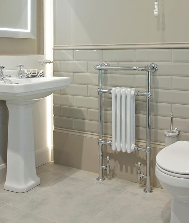 Adare Traditional Towel Warmer H:960mm W:495mm