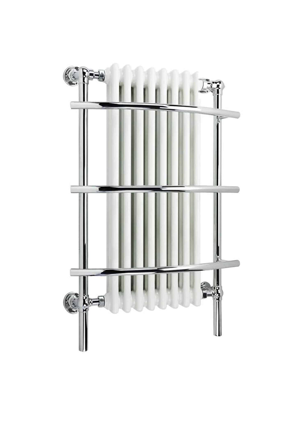 Branwell Wall Hung Traditional Towel Rail H:1000mm W:630mm