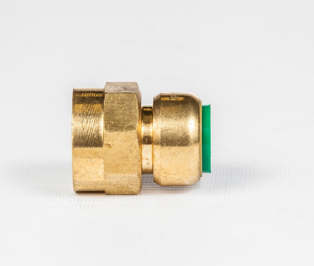 Tectite Pushfit Straight Tap Connector Female (Various Sizes)