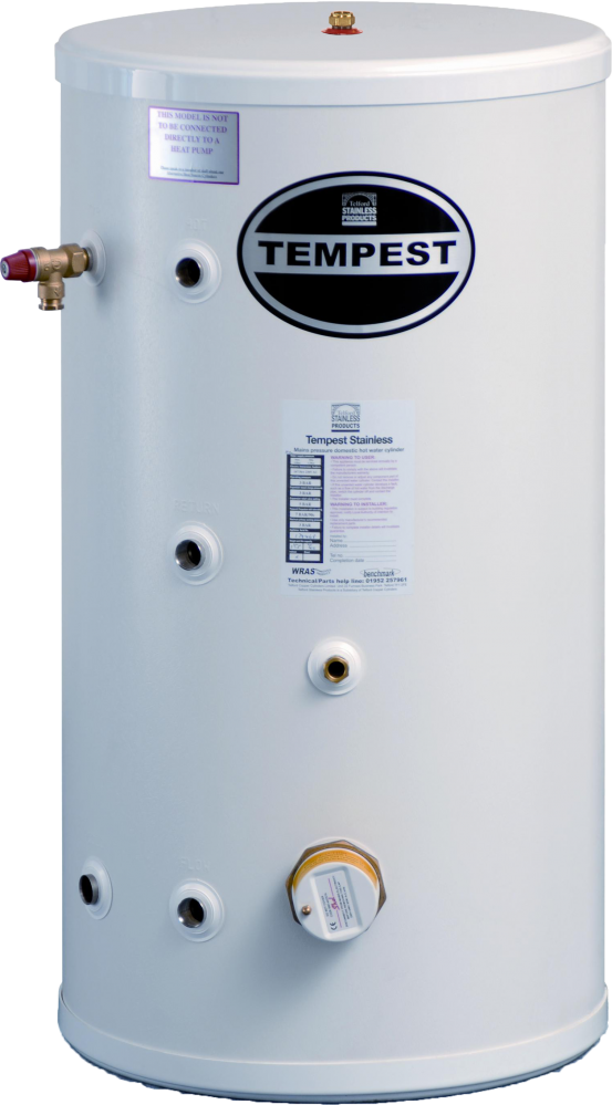 Telford Supertherm Indirect Cylinder (Single Coil) (Various Sizes)