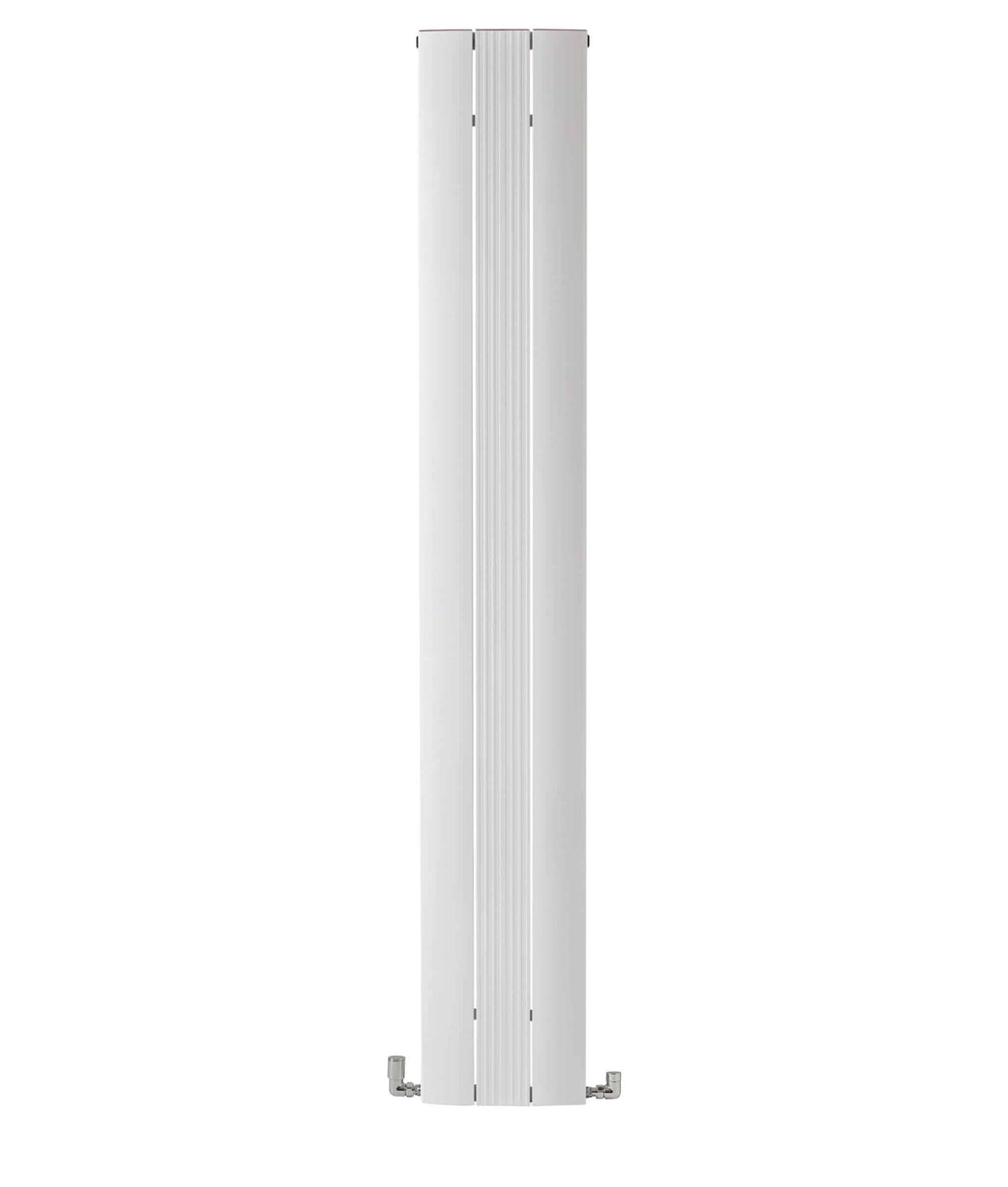 Sara Vertical 3 Panel Aluminium Radiator White H: 1800mm W:280mm