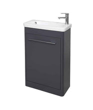 Load image into Gallery viewer, Piccollo 500mm Unit &amp; Basin Anthracite
