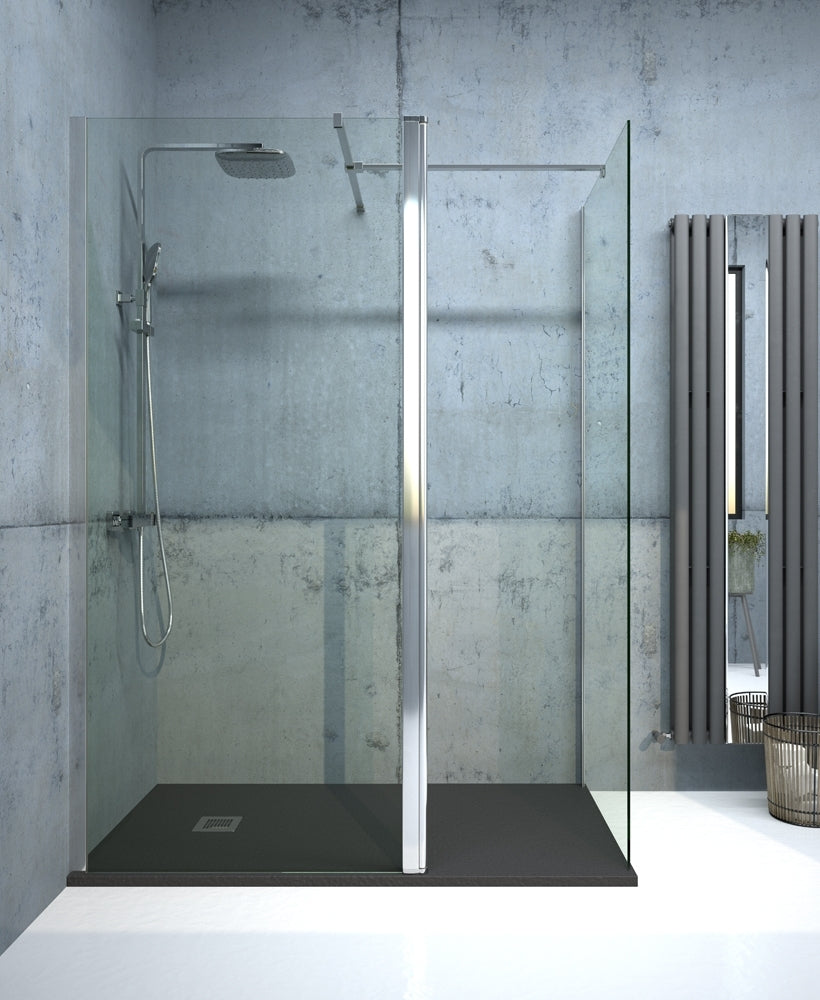 Sonas Aspect Wetroom Panels - Chrome