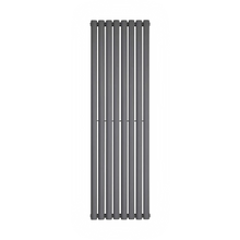 Load image into Gallery viewer, NIKA ANTHRACITE Double Vertical OVAL Radiator (Various Sizes)
