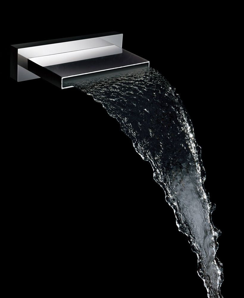 Wall mounted bath filler