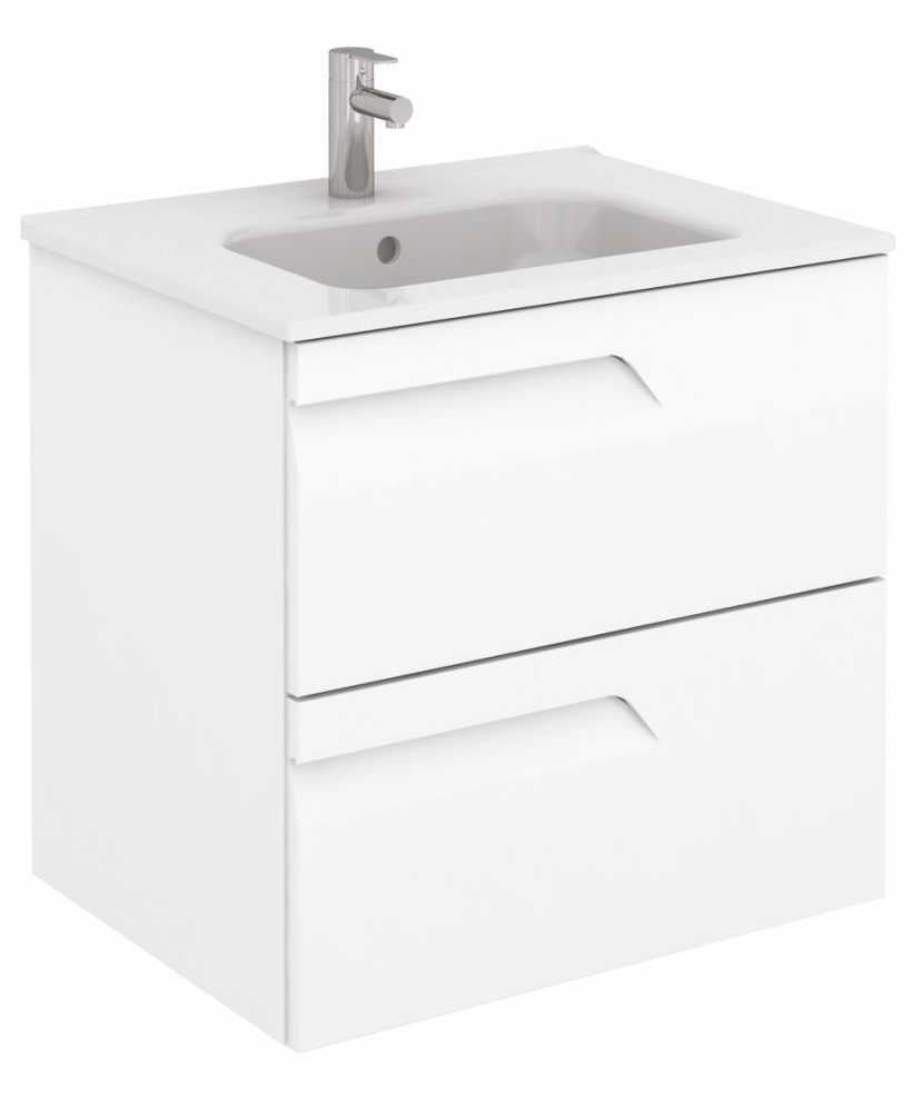 Brava 60cm Vanity Unit & Slim Basin (Various Colours)