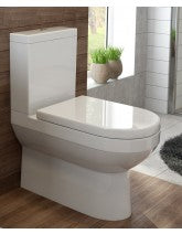 CHLOE Fully Shrouded cw Soft Close Toilet Seat