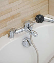 Load image into Gallery viewer, Plus Pillar Bath/Shower Mixer C/W Kit
