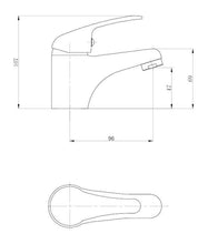 Load image into Gallery viewer, Plus Basin Mixer C/W Click Waste
