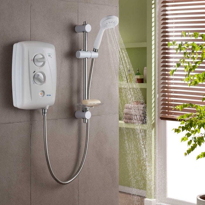 Triton T80Z Fast Fit Mains Fed Electric Shower 9.0kw 230v