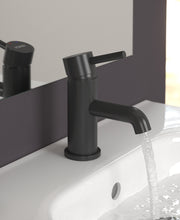 Load image into Gallery viewer, Harrow Black Cloakroom Basin Mixer (Available in Chrome)
