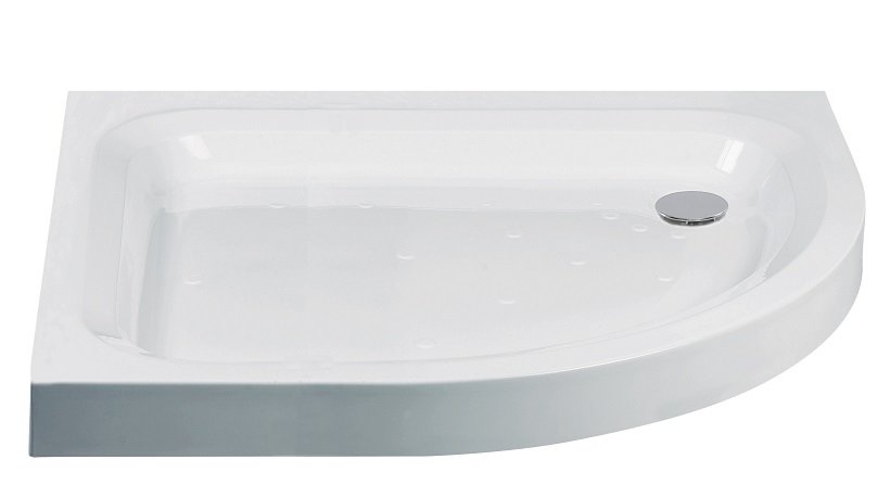 Ultracast 1000x800mm RH Offset Quadrante Shower Tray