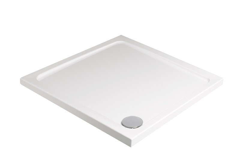 Low Profile 900mm Square Shower Tray