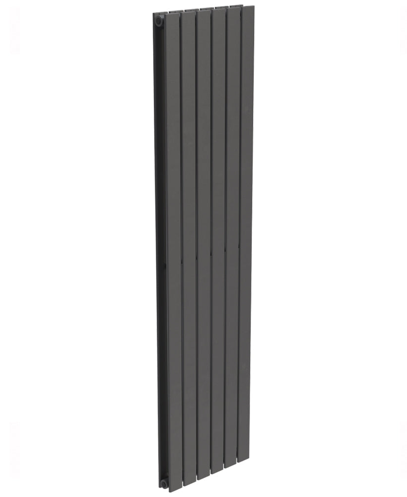 Piatto Flat Tube Designer Radiator Vertical 1800 X 456 Double Panel Anthracite