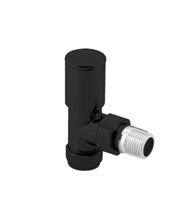 Load image into Gallery viewer, Round Angled Radiator valve Various Colours
