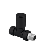 Load image into Gallery viewer, Round Straight Radiator valve Various Colours
