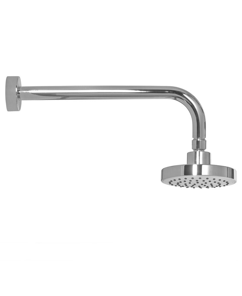 Riva 120 Chrome shower head&300 wall shower arm