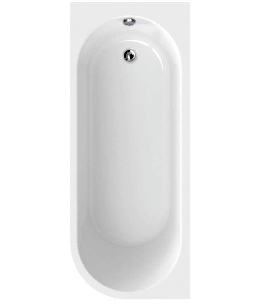 Arc 1700x700mm LH Single Ended Bath & Panel