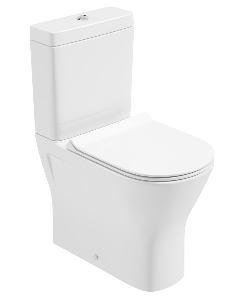 Scala Fully Shrouded WC Comfort Height & Delta Slim Seat