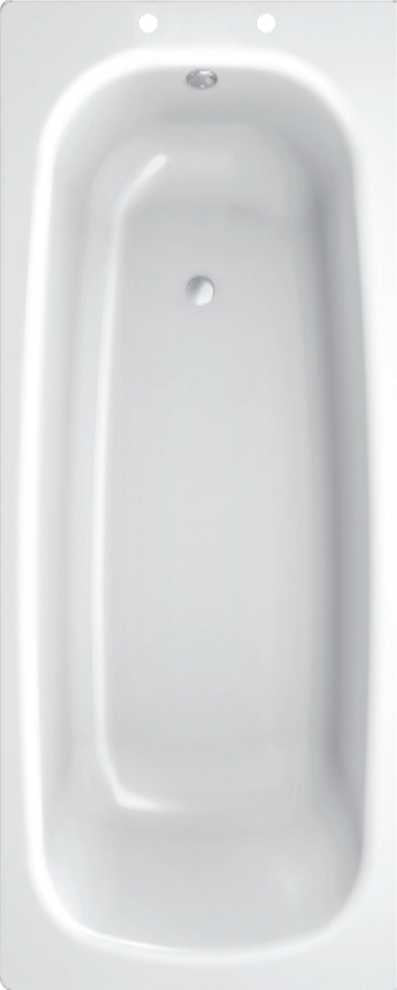 Strata 1600x700mm Single Ended Steel Bath - Bath Only