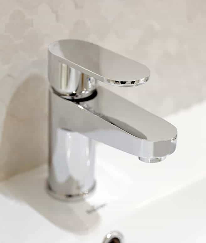 Trieste Basin Mixer c/w Click waste