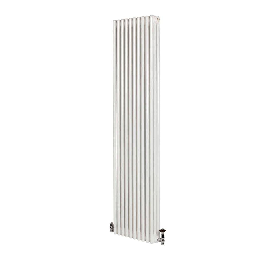 Revive 2 Column Vertical Radiator White H:1800mm W:490mm
