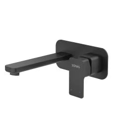 Contour Eco Flow Wall Mounted Basin Mixer (Various Colours)