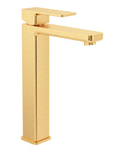Load image into Gallery viewer, Contour Eco Flow Freestanding Basin Mixer Brushed Gold ( Various Colours)
