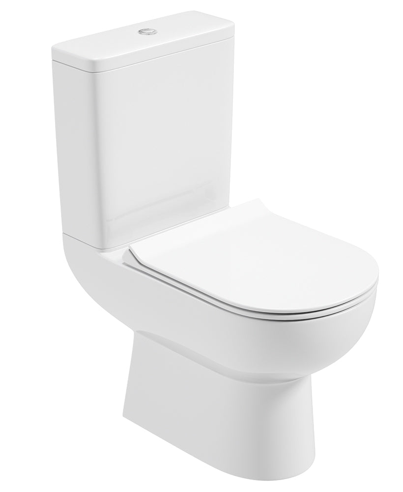 Viva Close Coupled WC - Slim Soft Close Seat